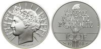 Francja, 100 franków, 1988