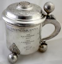 pozostałe, kufel przechodni gildii strzeleckiej w Kungsholm, 1904