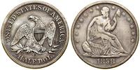 Stany Zjednoczone Ameryki (USA), 50 centów (1/2 dolara), 1858 O