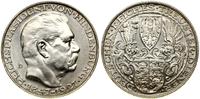 Niemcy, medal wybity z okazji 80. urodzin Paula von Hindenburga, 1927 D