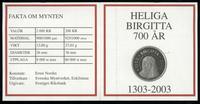 Szwecja, 200 koron, 2003