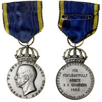 Szwecja, medal nagrodowy, 1952