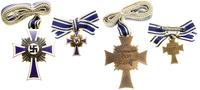 Niemcy, Brązowy Krzyż Matki (Mutterkreuz in Bronze) + miniatura, 1938–1945