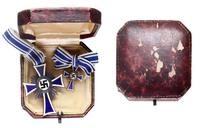 Niemcy, Brązowy Krzyż Matki (Mutterkreuz in Bronze) + miniatura, 1938–1945