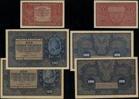 Polska, zestaw 5 banknotów, 23.08.1919