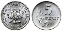 Polska, 5 groszy, 1960