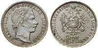 Austria, 1/4 florena, 1862 A