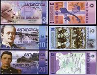 Antarktyda, zestaw 6 banknotów, 2008–2011