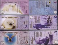 tereny Arktyki, zestaw 14 banknotów