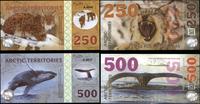 tereny Arktyki, zestaw 14 banknotów