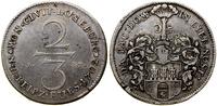 Niemcy, 2/3 talara (gulden), 1702 JJJ