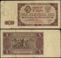 Polska, 5 złotych, 1.07.1948