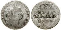Niemcy, 8 dobrych groszy (8 gute groschen), 1758 B