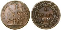 Szwecja, 1 daler, 1718