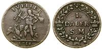 Szwecja, 1 daler, 1718