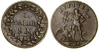 Szwecja, 1 daler, 1718