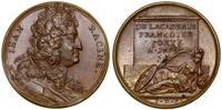 Francja, medal Sławni ludzie epoki Ludwika XIV - Jean-Baptiste Racine (1639-1699), (1723-1724)