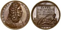 Francja, medal Sławni ludzie epoki Ludwika XIV - Marc-René de Voyer (1652-1721), (1723-1724)