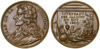 Francja, medal Sławni ludzie epoki Ludwika XIV - Jean Baptiste de la Quintinie (1626-1688), (1723-1724)