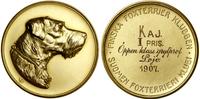 Finlandia, medal Fińskiego Klubu Fox Terriera, 1907