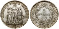 Francja, 5 franków, 1876 A