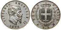 Włochy, 5 lirów, 1871 M