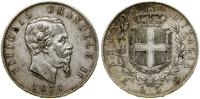 Włochy, 5 lirów, 1871 M