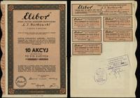 Polska, 10 akcji po 100 złotych = 1.000 złotych, 1934