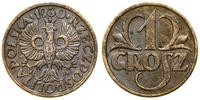 Polska, 1 grosz, 1930