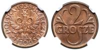 Polska, 2 grosze, 1938