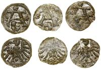 Prusy Książęce (1525–1657), lot 3 x denar, 2 x bez daty oraz 1563