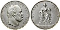 talar (Siegestaler) 1871 A, Berlin, wybity z oka