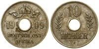 Niemcy, 10 halerzy, 1909 J