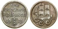 1/2 guldena 1923, Utrecht, Koga, moneta cyzelowa