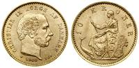 Dania, 10 koron, 1900