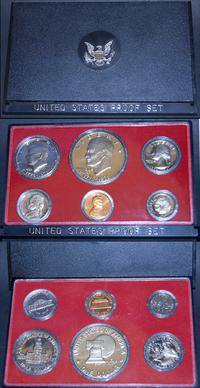 komplet monet USA, San Francisco, Pamiątkowy kom