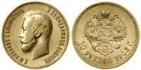 10 rubli 1902 (А•Р), Petersburg, złoto, 8.56 g, 