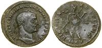 follis (308–324), Cyzicus, Aw: Głowa cesarza w w