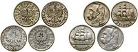 Polska, 4 x 2 złote, 1934 i 1936