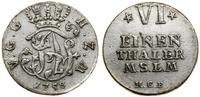 Niemcy, ⅙ talara, 1758 HCB