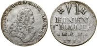 Niemcy, ⅙ talara, 1754