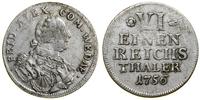 Niemcy, ⅙ talara, 1756