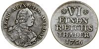 Niemcy, ⅙ talara, 1756