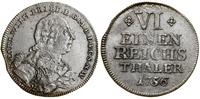 Niemcy, ⅙ talara, 1756