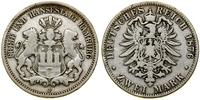 Niemcy, 2 marki, 1876 J
