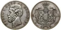 Rumunia, 5 lejów, 1883 B