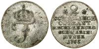 Niemcy, 2 szylingi, 1765
