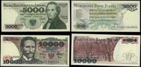 Polska, zestaw 2 banknotów, 1982–1988