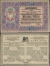 Polska, los wartości 4 koron, 1917