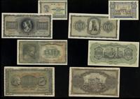 Grecja, zestaw 4 banknotów, 1940–1944